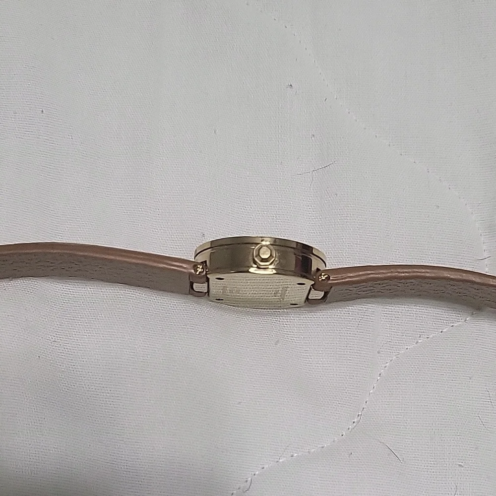 Tory Burch Gold and Tan Women's Watch - Picture 6 of 8